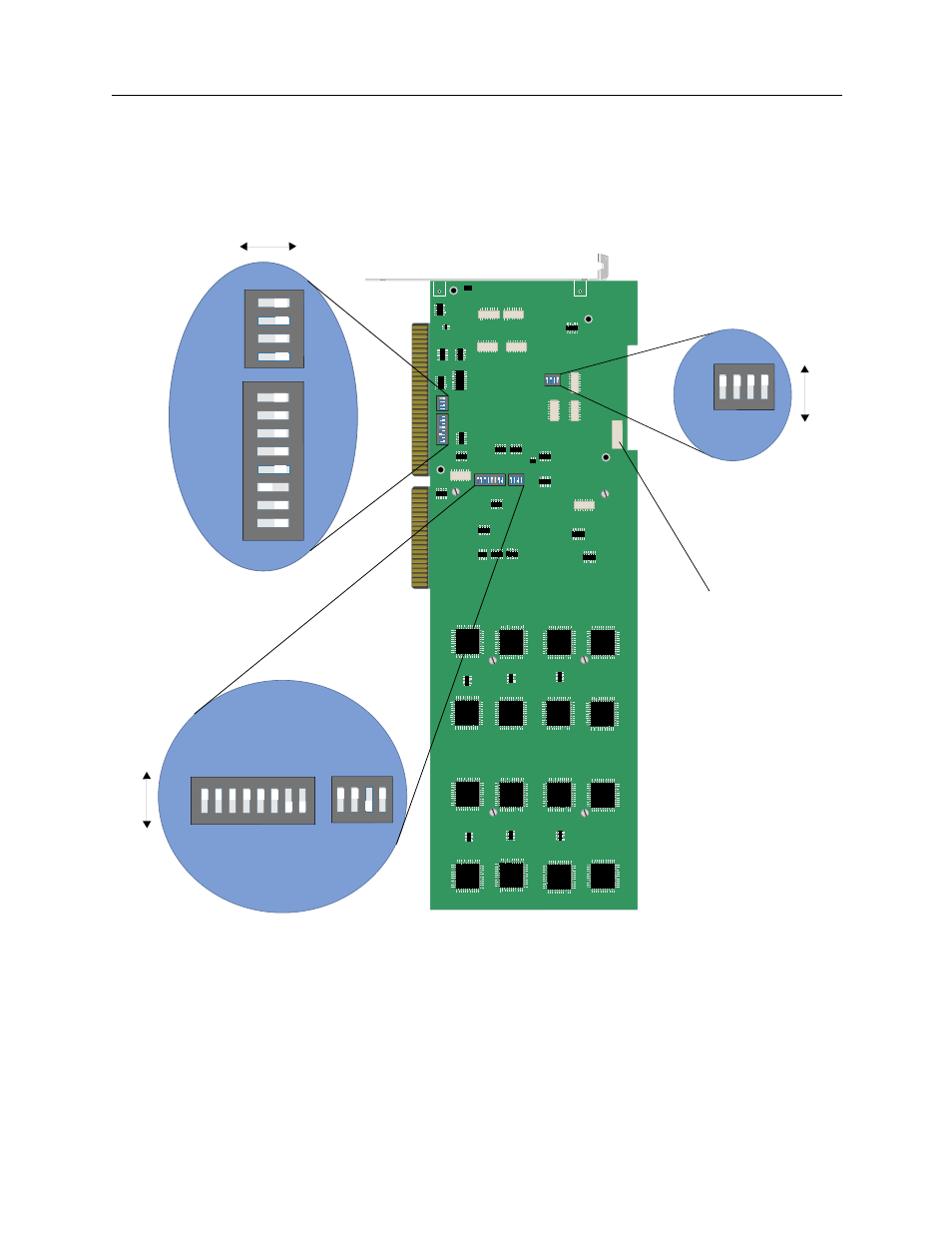 Dm-24+ adapter (back view), Central site remote access switch 681, On off sw5 | Mvip end-of-bus termination switch, On off, Interrupt switches i/o address switches, On off motherboard revision label | Enterasys Networks CSX6000 User Manual | Page 681 / 729