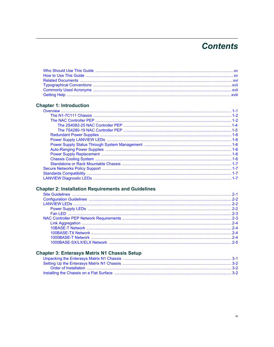 Enterasys Networks 7S4280-19-SYS User Manual | Page 11 / 108