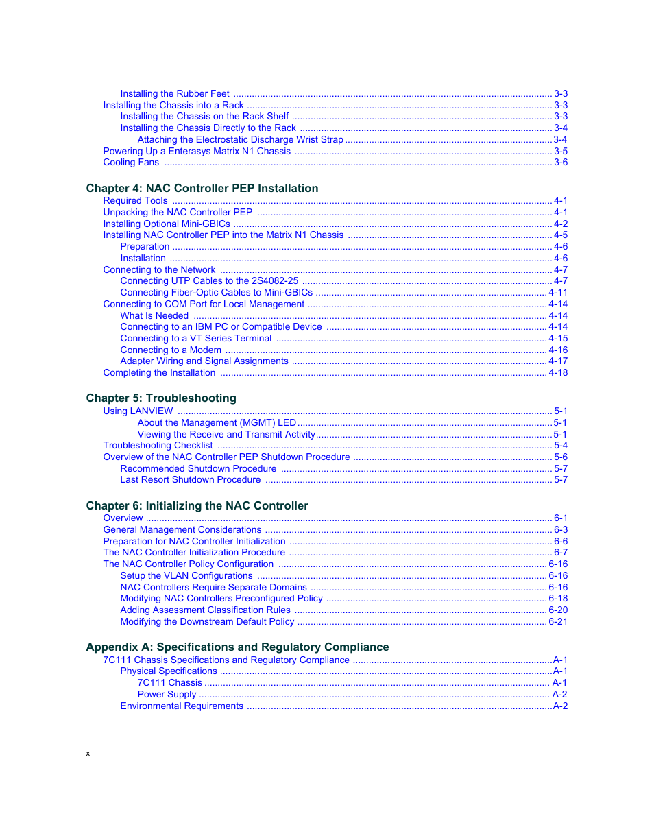 Enterasys Networks 7S4280-19-SYS User Manual | Page 12 / 108