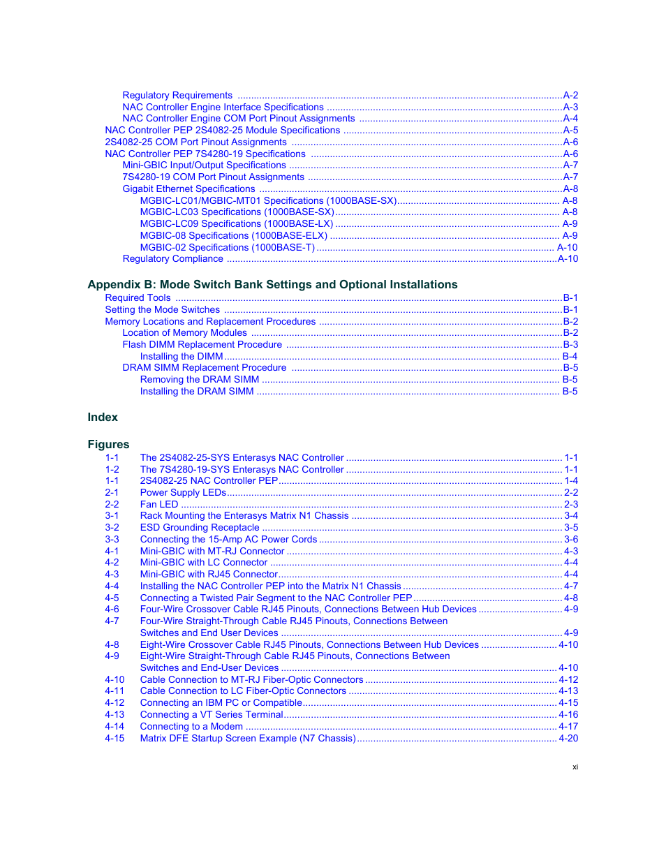 Enterasys Networks 7S4280-19-SYS User Manual | Page 13 / 108