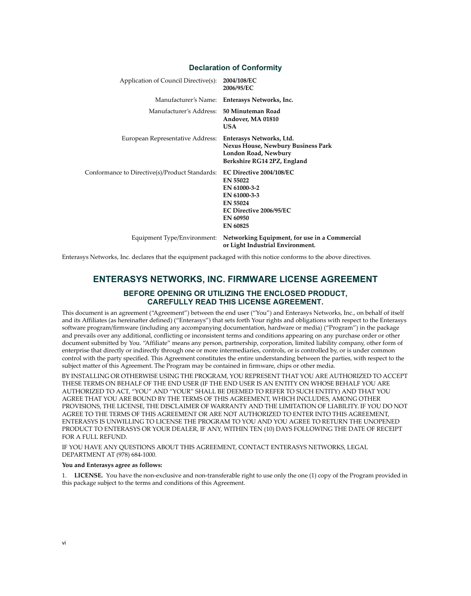 Enterasys Networks 7S4280-19-SYS User Manual | Page 8 / 108