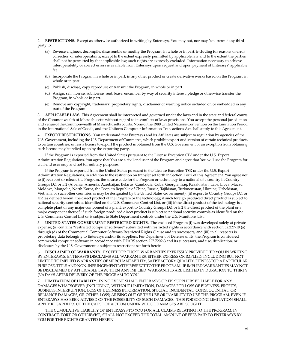 Enterasys Networks 7S4280-19-SYS User Manual | Page 9 / 108