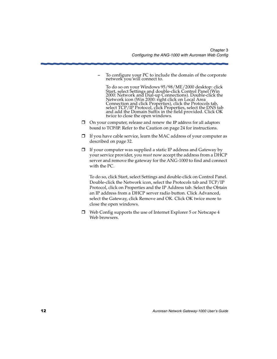 Enterasys Networks ANG-1000 User Manual | Page 24 / 70