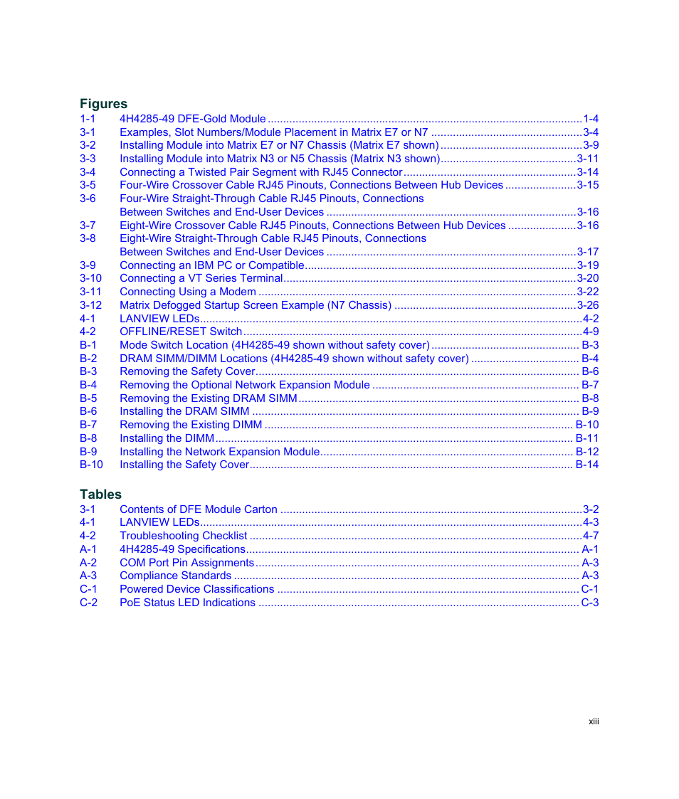 Enterasys Networks Enterasys Gold Distributed Forwarding Engine 4H4285-49 User Manual | Page 15 / 90