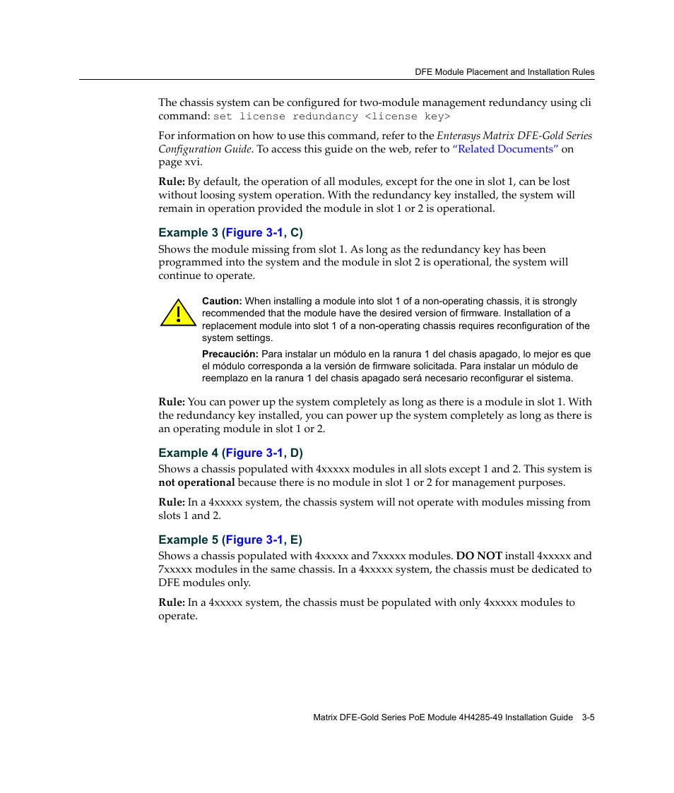 Enterasys Networks Enterasys Gold Distributed Forwarding Engine 4H4285-49 User Manual | Page 33 / 90