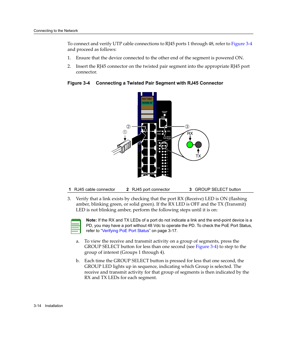 Аб в, Rx tx | Enterasys Networks Enterasys Gold Distributed Forwarding Engine 4H4285-49 User Manual | Page 42 / 90