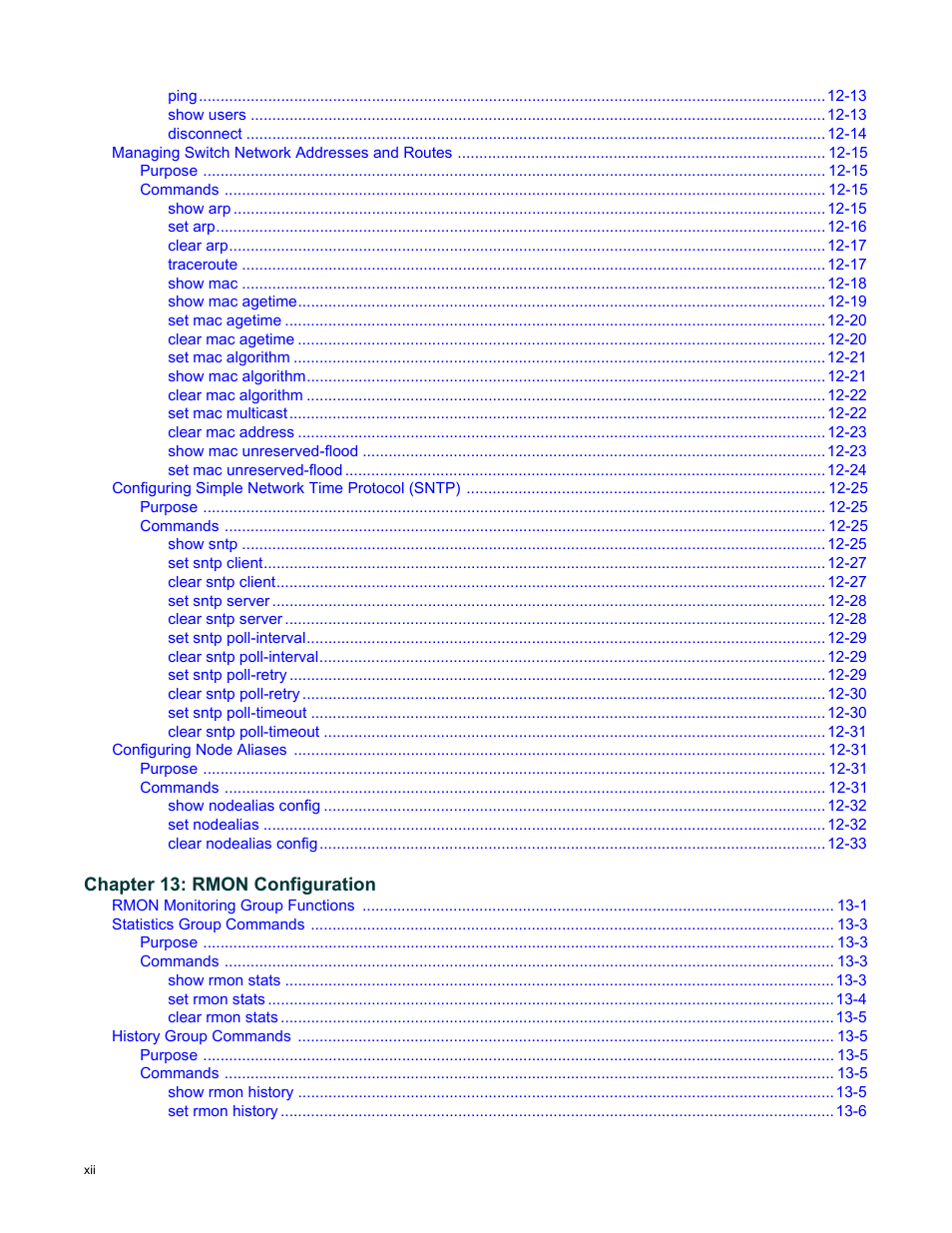 Enterasys Networks Enterasys D2 D2G124-12P User Manual | Page 18 / 496