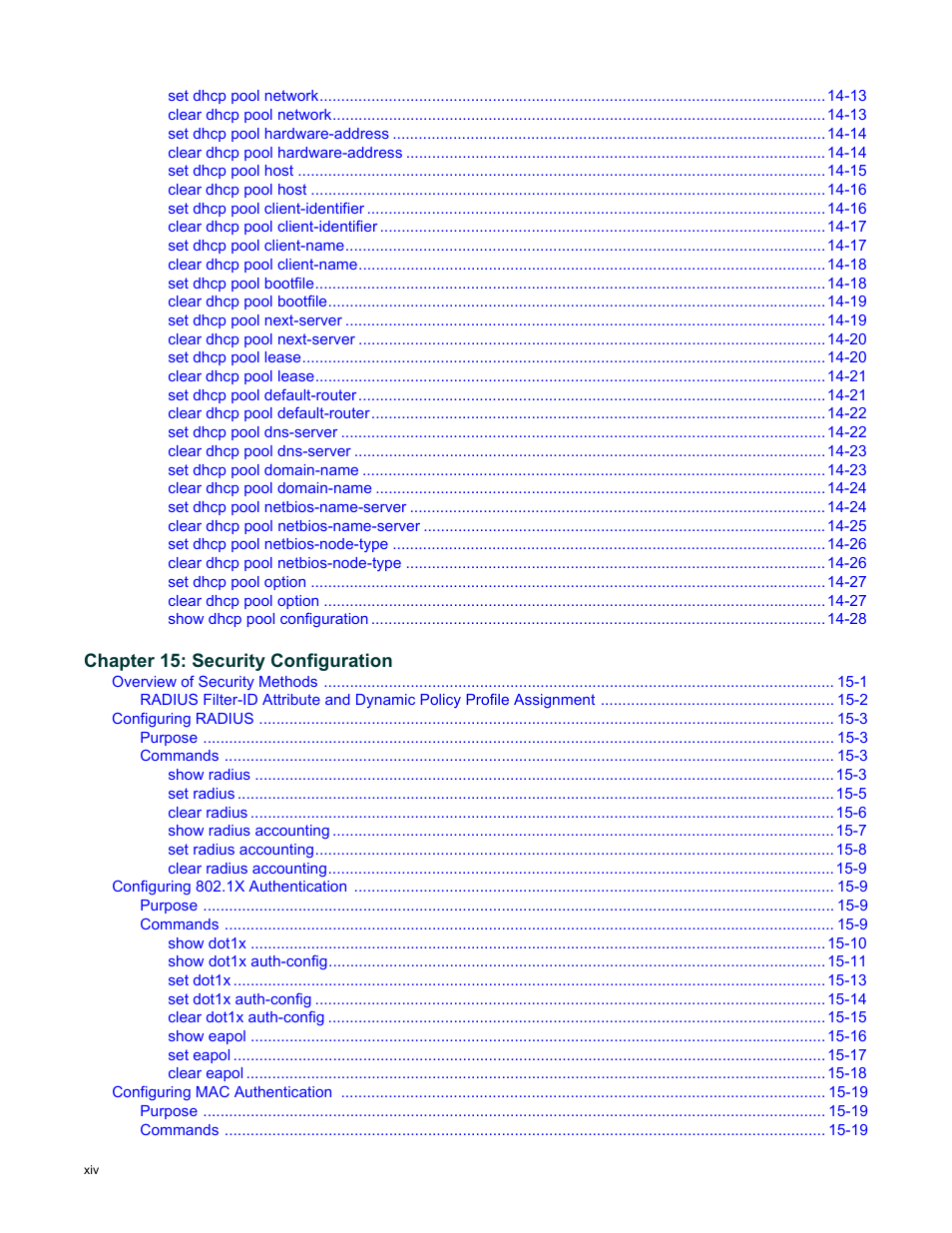 Enterasys Networks Enterasys D2 D2G124-12P User Manual | Page 20 / 496