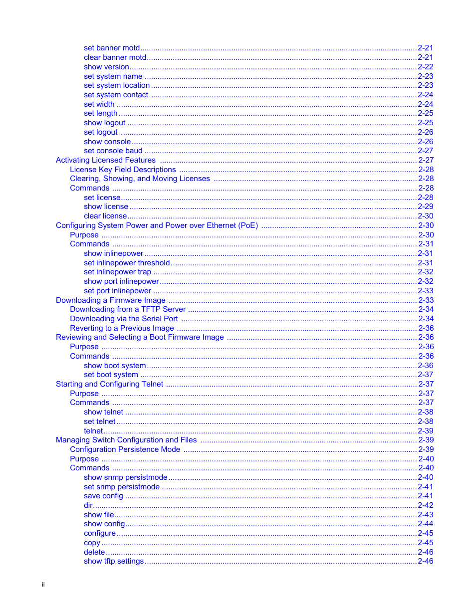 Enterasys Networks Enterasys D2 D2G124-12P User Manual | Page 8 / 496