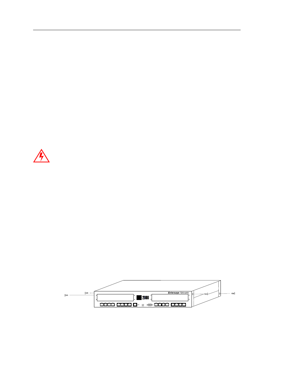 Connecting power to the chassis, Installing an expansion module, Ac dc | Two (2) 100base-fx modules, Warning | Enterasys Networks X-Pedition 2000 User Manual | Page 44 / 86