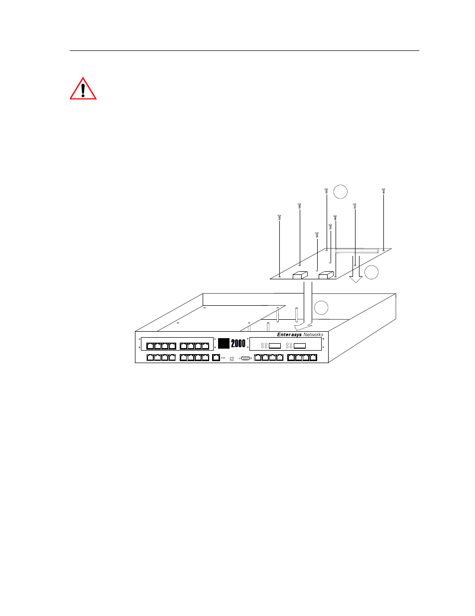 Attaching the console management cables | Enterasys Networks X-Pedition 2000 User Manual | Page 47 / 86