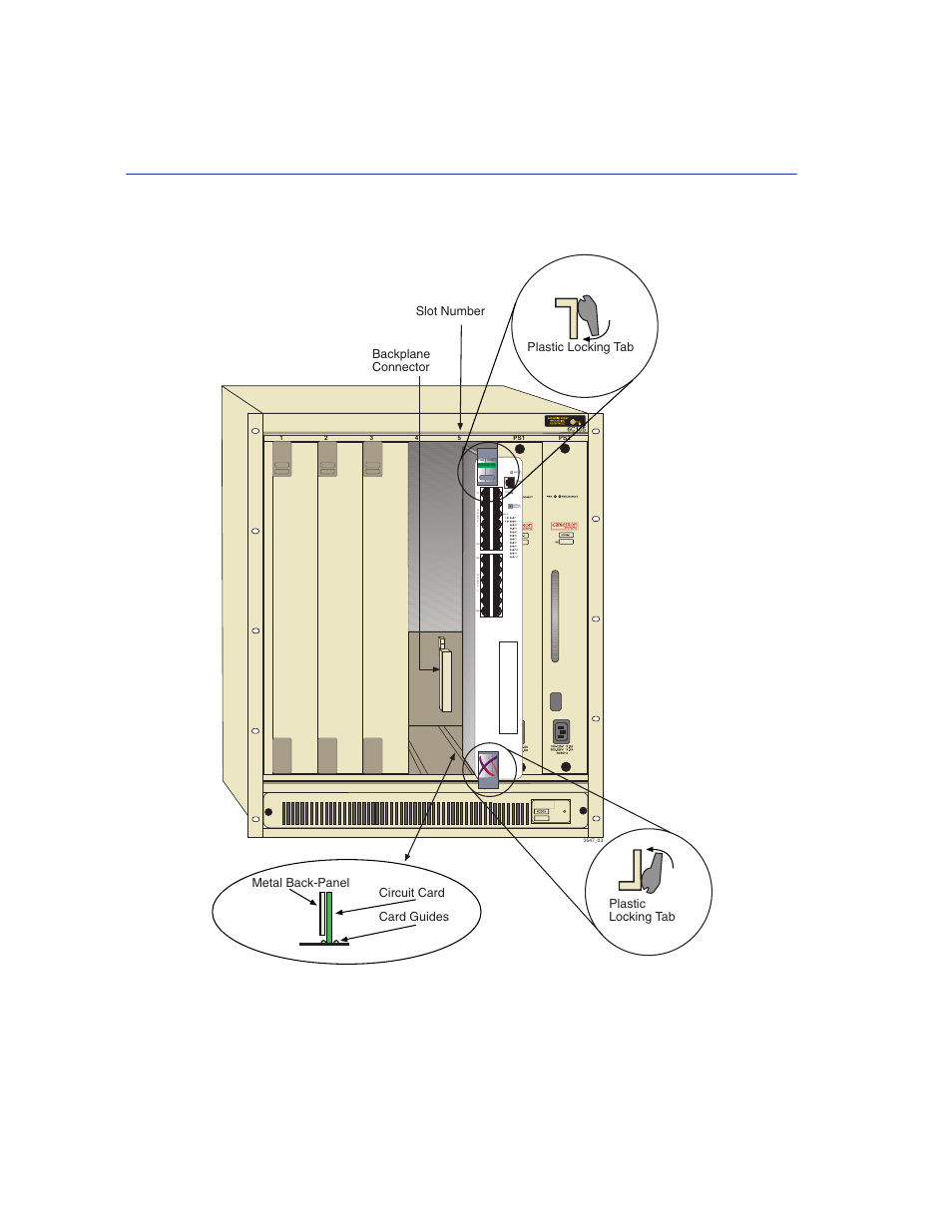 Figure 3-2, Group, Slot number | Plastic locking tab | Enterasys Networks Enterasys Matrix 6H352-25 User Manual | Page 32 / 56