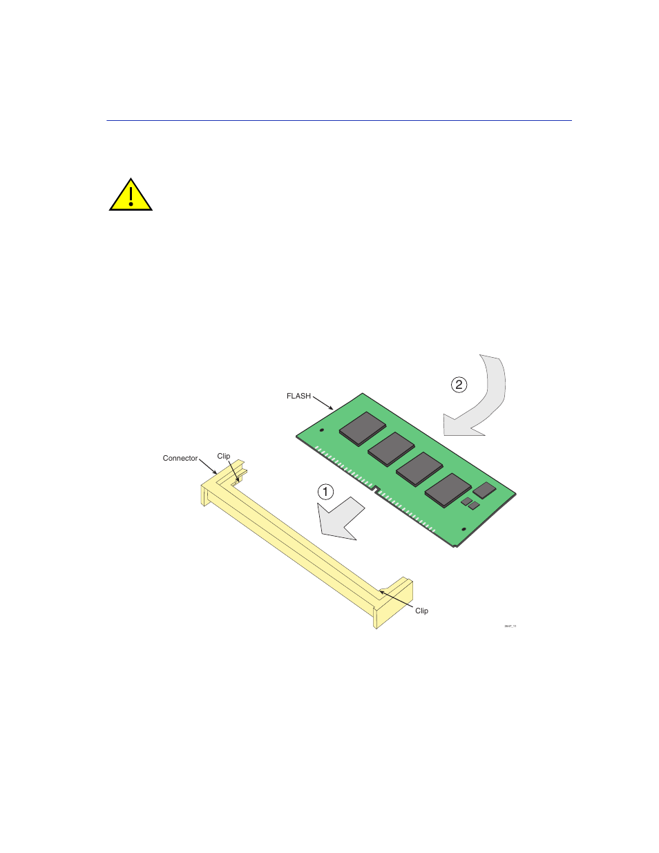 B.3.2 installing the flash memory, B.3.2, Installing the flash memory | Enterasys Networks Enterasys Matrix 6H352-25 User Manual | Page 53 / 56