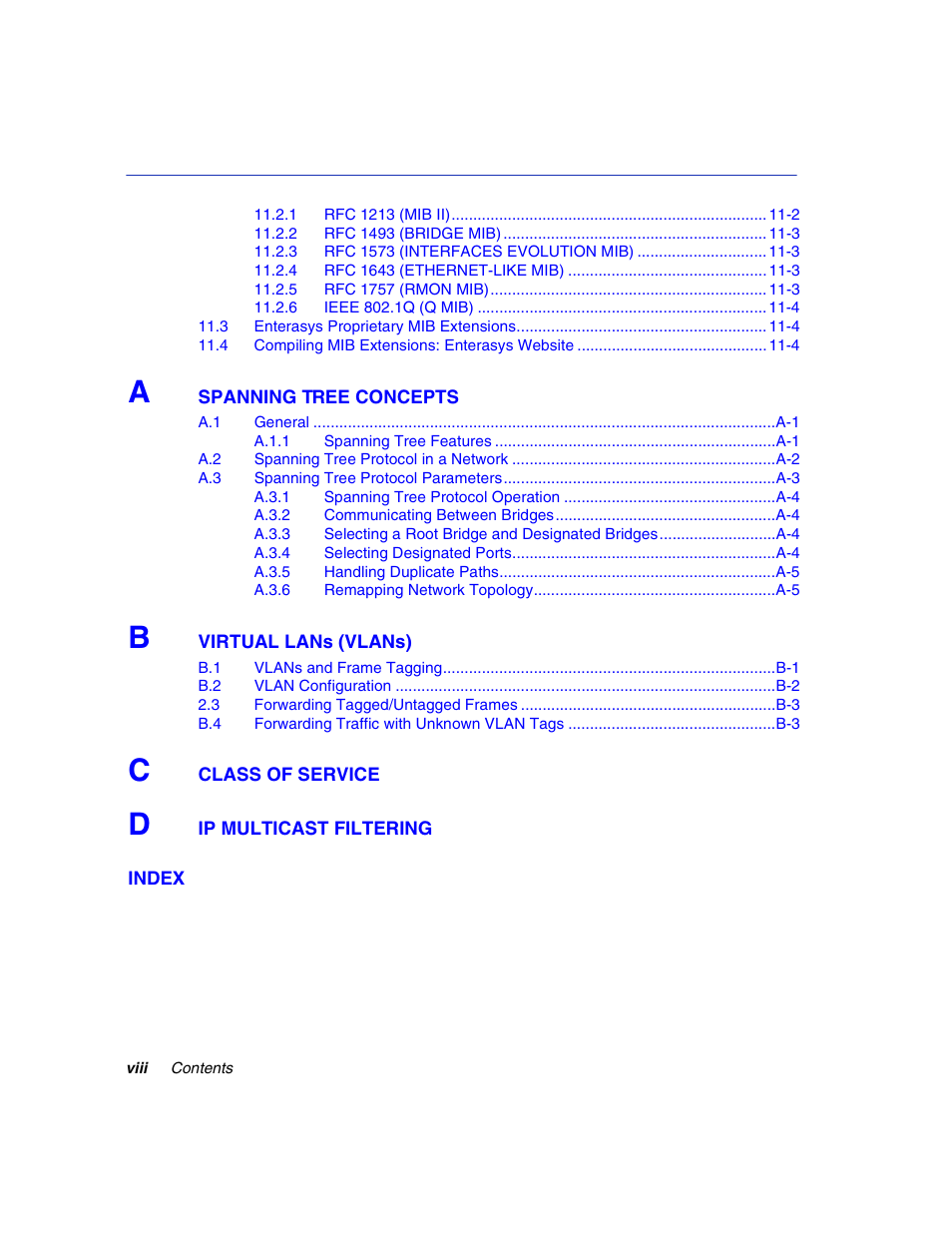 Enterasys Networks 5H1XX User Manual | Page 10 / 144