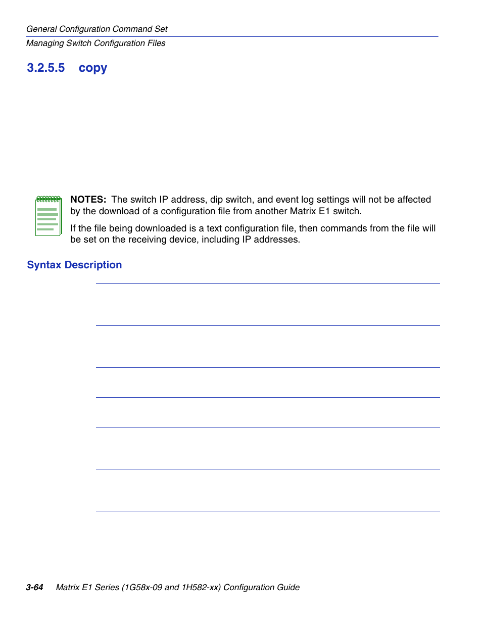 5 copy, Copy -64, Copy | Section 3.2.5.5 | Enterasys Networks 1G58x-09 User Manual | Page 112 / 808