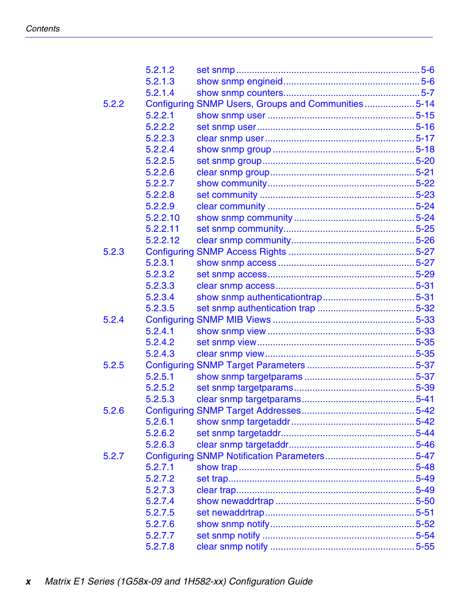 Enterasys Networks 1G58x-09 User Manual | Page 12 / 808