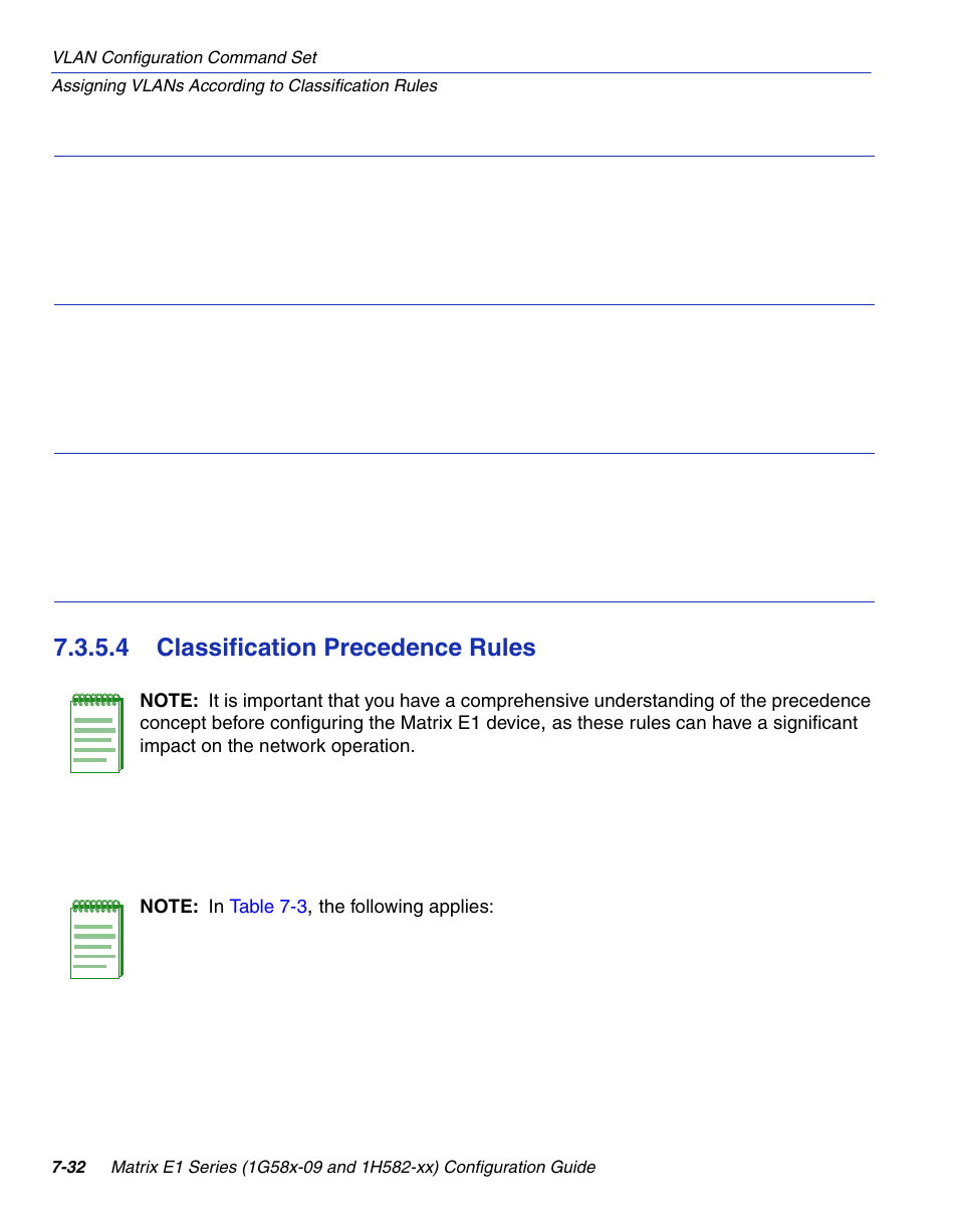 4 classification precedence rules, Classification precedence rules -32 | Enterasys Networks 1G58x-09 User Manual | Page 374 / 808