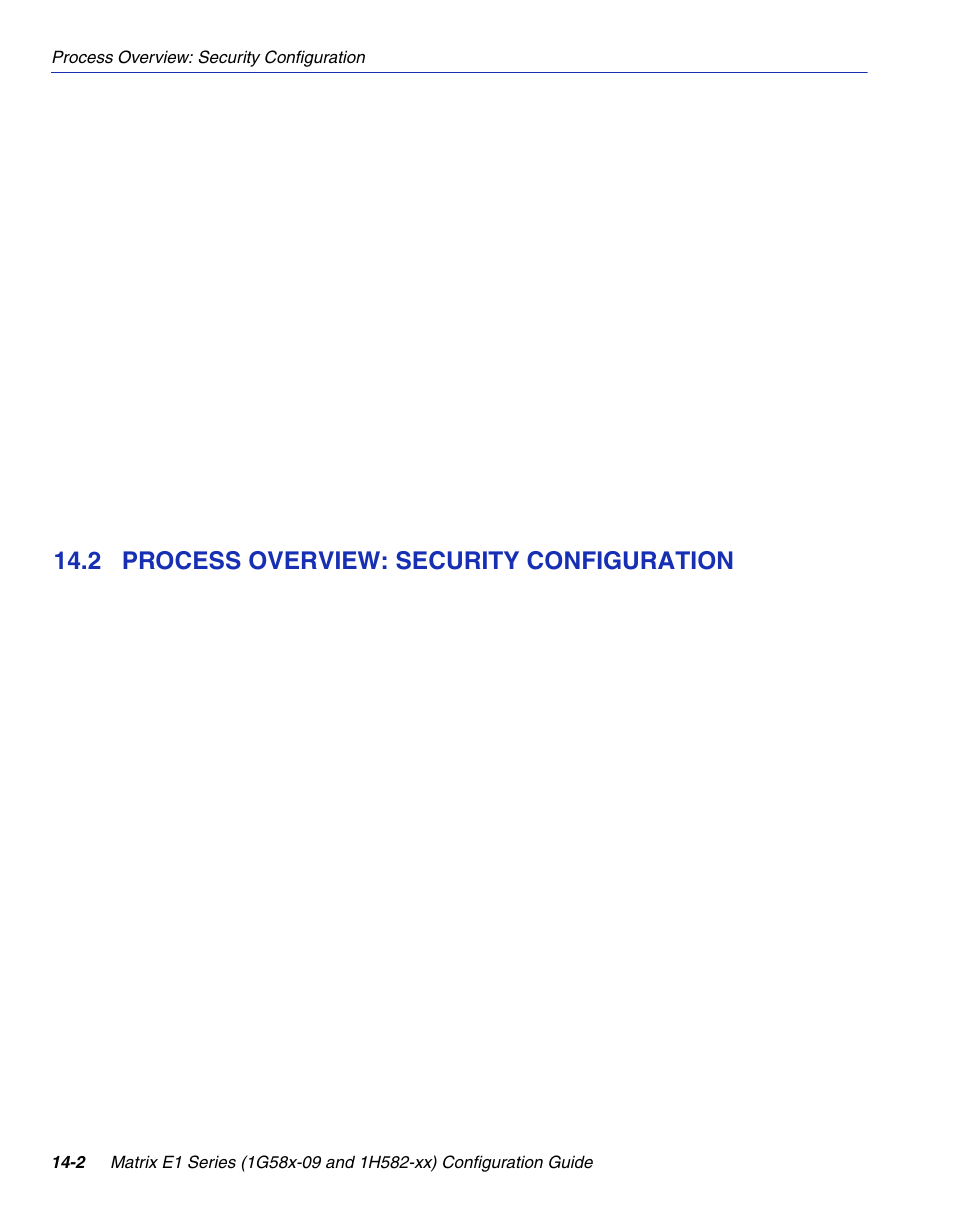 2 process overview: security configuration, Process overview: security configuration -2 | Enterasys Networks 1G58x-09 User Manual | Page 684 / 808