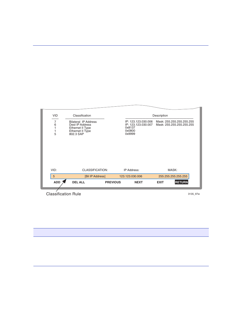 Vlan classification configuration screen, How to access, Screen example | Field descriptions | Enterasys Networks 2200 User Manual | Page 190 / 330