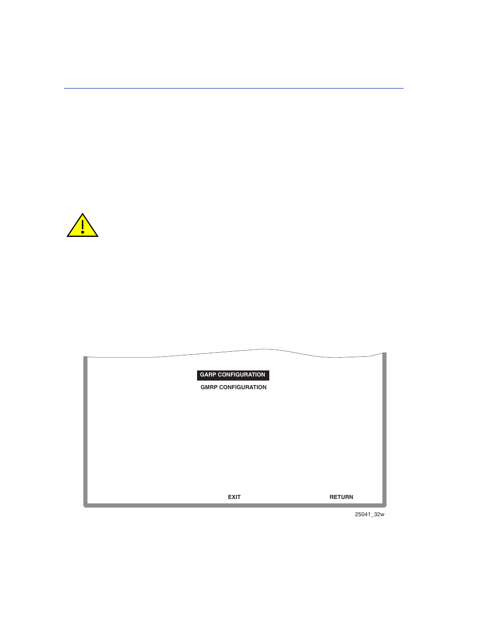 1 garp configuration menu screen, Garp configuration menu screen -2, Garp configuration menu | 1 garp configuration menu screen when to use, How to access, Screen example | Enterasys Networks 2200 User Manual | Page 208 / 330