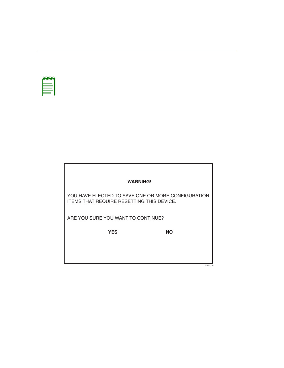 9 setting the operational mode, Setting the operational mode -14, Configuration warning, operational mode | Section 4.2.9 | Enterasys Networks 2200 User Manual | Page 70 / 330