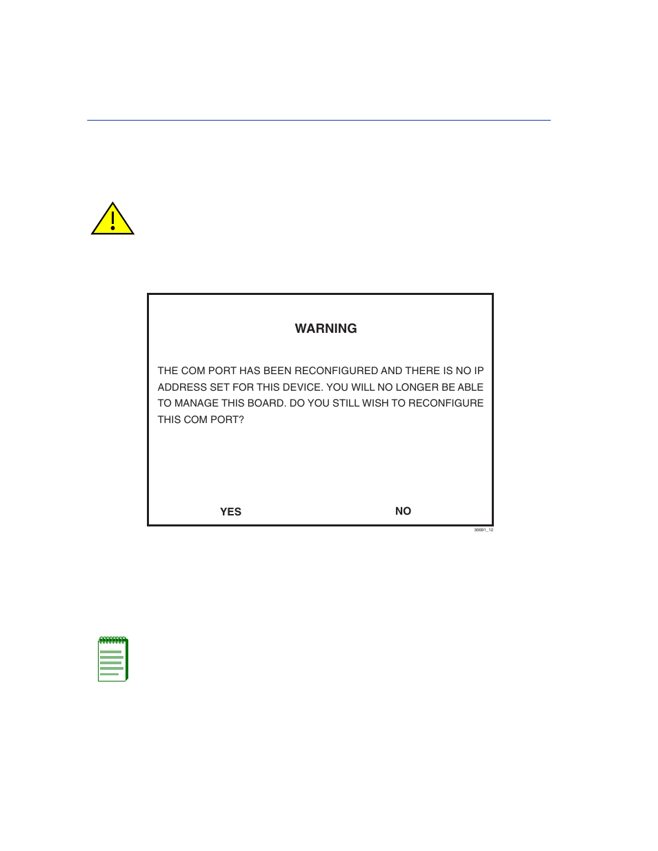 Com port warning | Enterasys Networks 2200 User Manual | Page 72 / 330