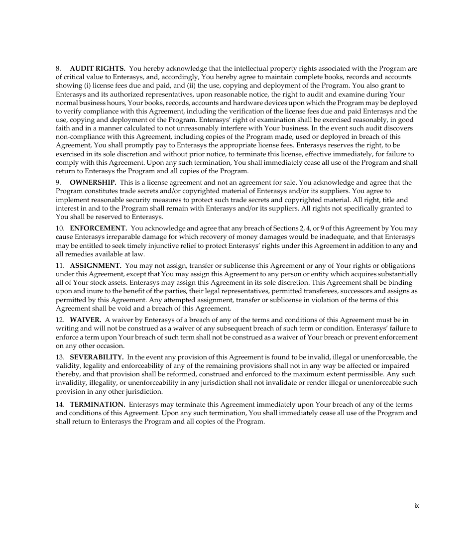 Enterasys Networks Enterasys Gold Distributed Forwarding Engine 4H4284-49 User Manual | Page 11 / 90