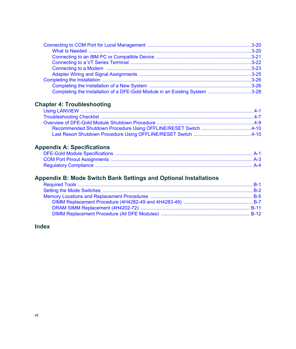 Enterasys Networks Enterasys Gold Distributed Forwarding Engine 4H4284-49 User Manual | Page 14 / 90