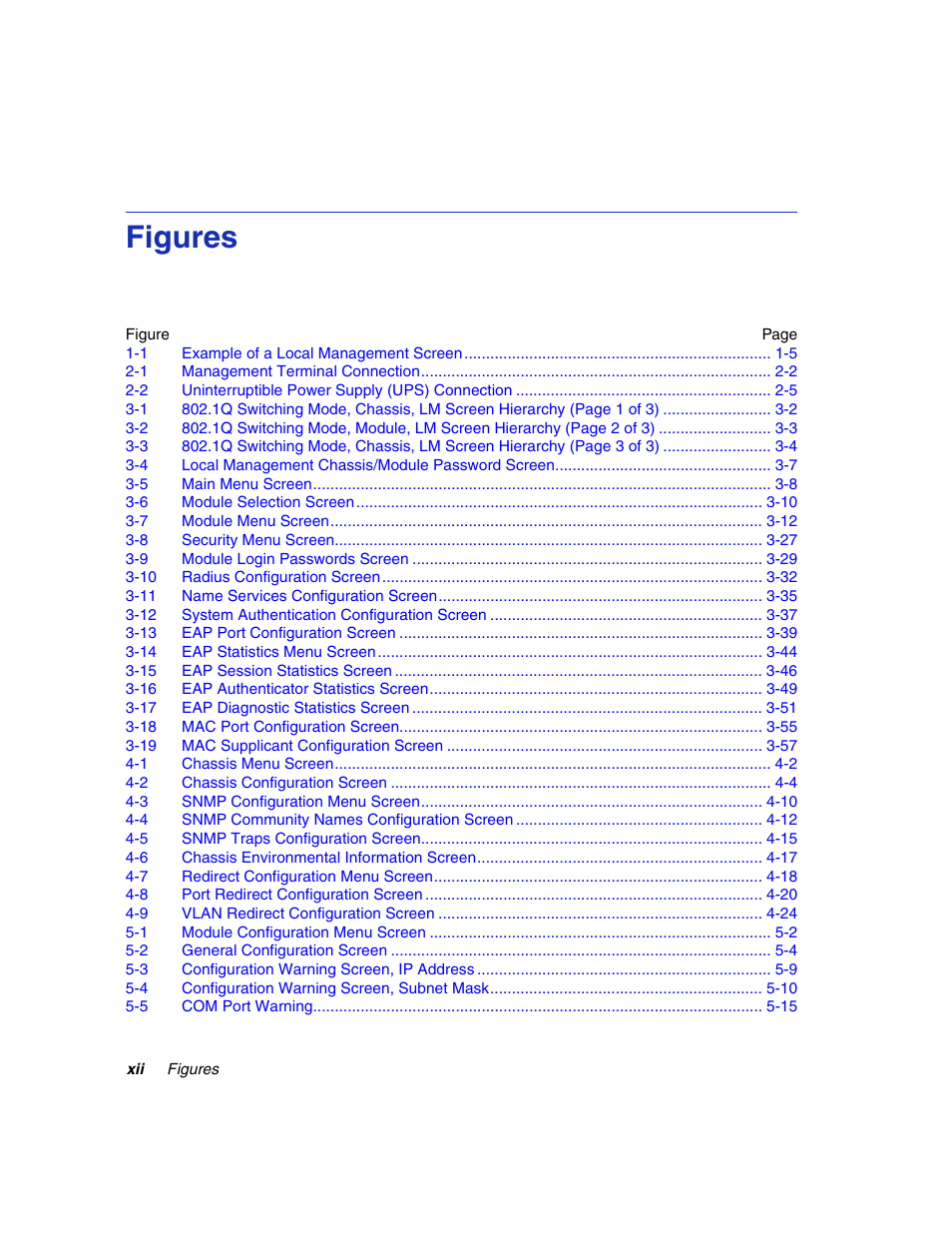 Figures | Enterasys Networks 6H2xx User Manual | Page 14 / 430