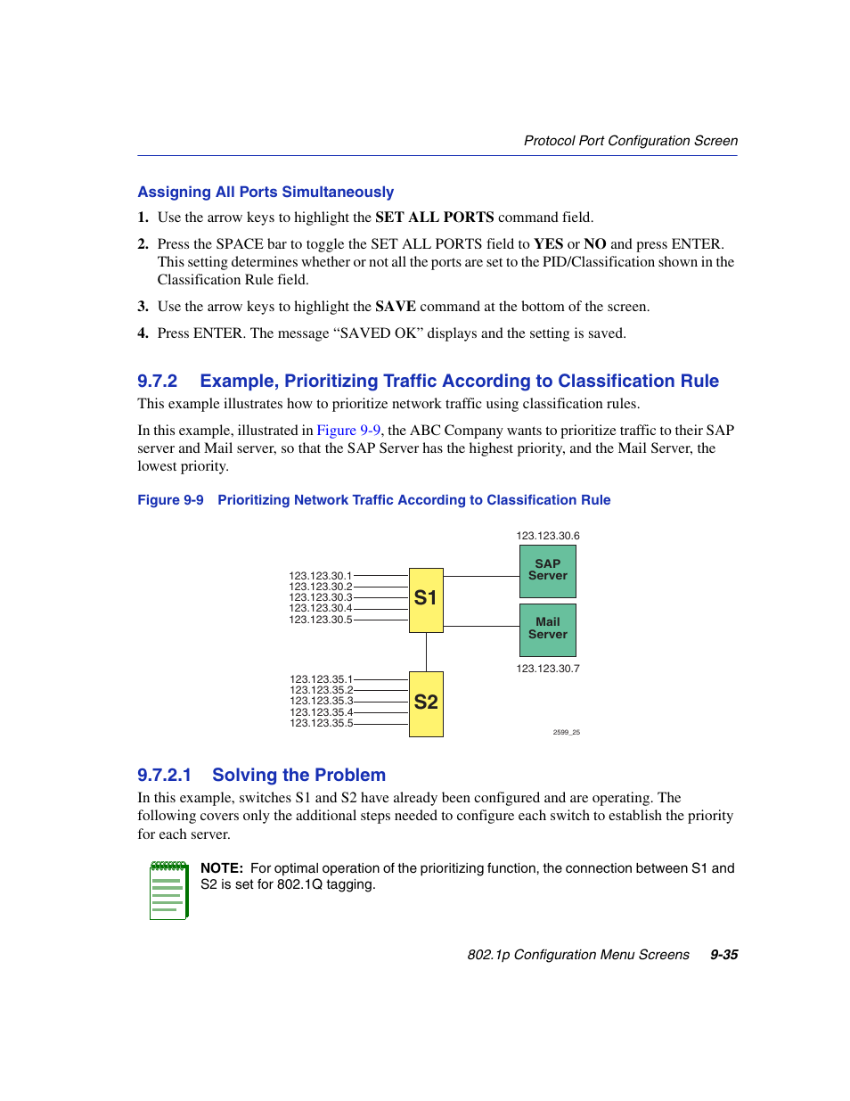 1 solving the problem, Solving the problem -35, S1 s2 | Enterasys Networks 6H2xx User Manual | Page 299 / 430