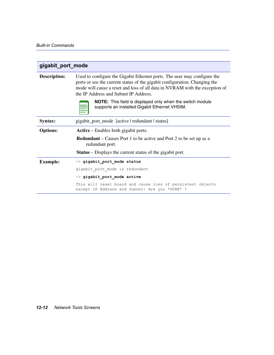 Gigabit_port_mode | Enterasys Networks 6H2xx User Manual | Page 346 / 430