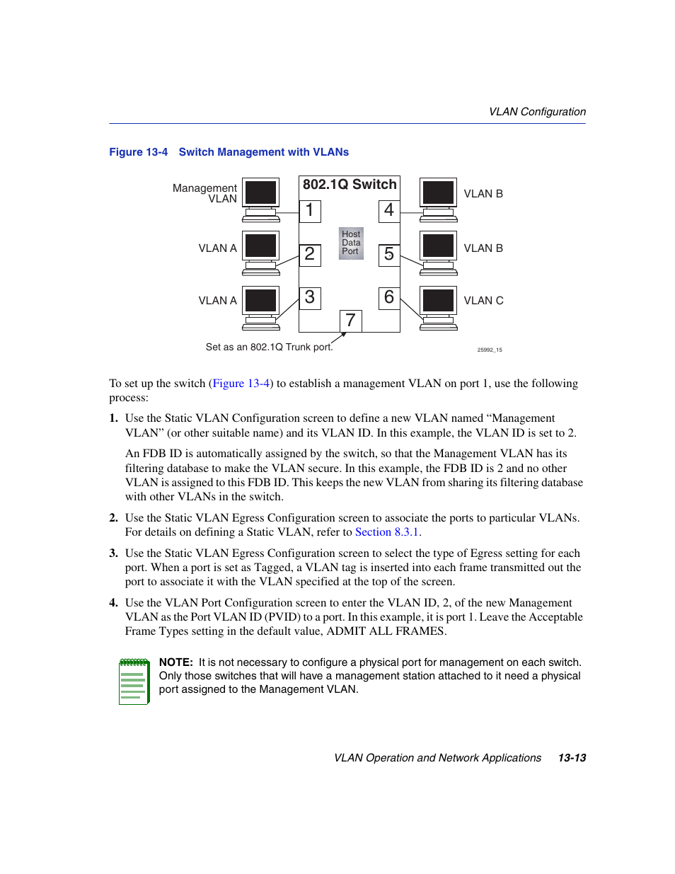 Switch management with vlans | Enterasys Networks 6H2xx User Manual | Page 385 / 430