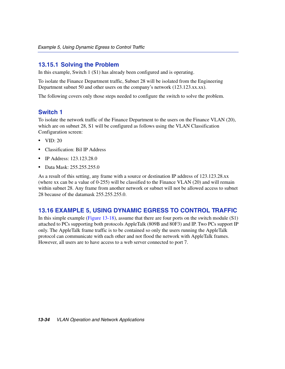 1 solving the problem, Solving the problem -34 | Enterasys Networks 6H2xx User Manual | Page 406 / 430