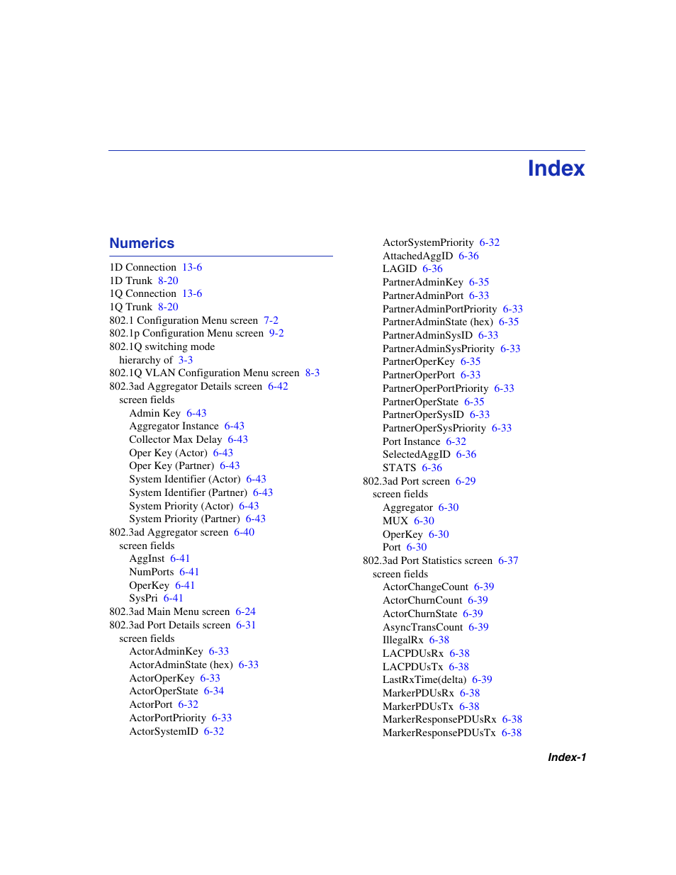 Index, Numerics | Enterasys Networks 6H2xx User Manual | Page 417 / 430