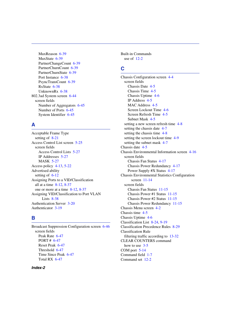 Enterasys Networks 6H2xx User Manual | Page 418 / 430