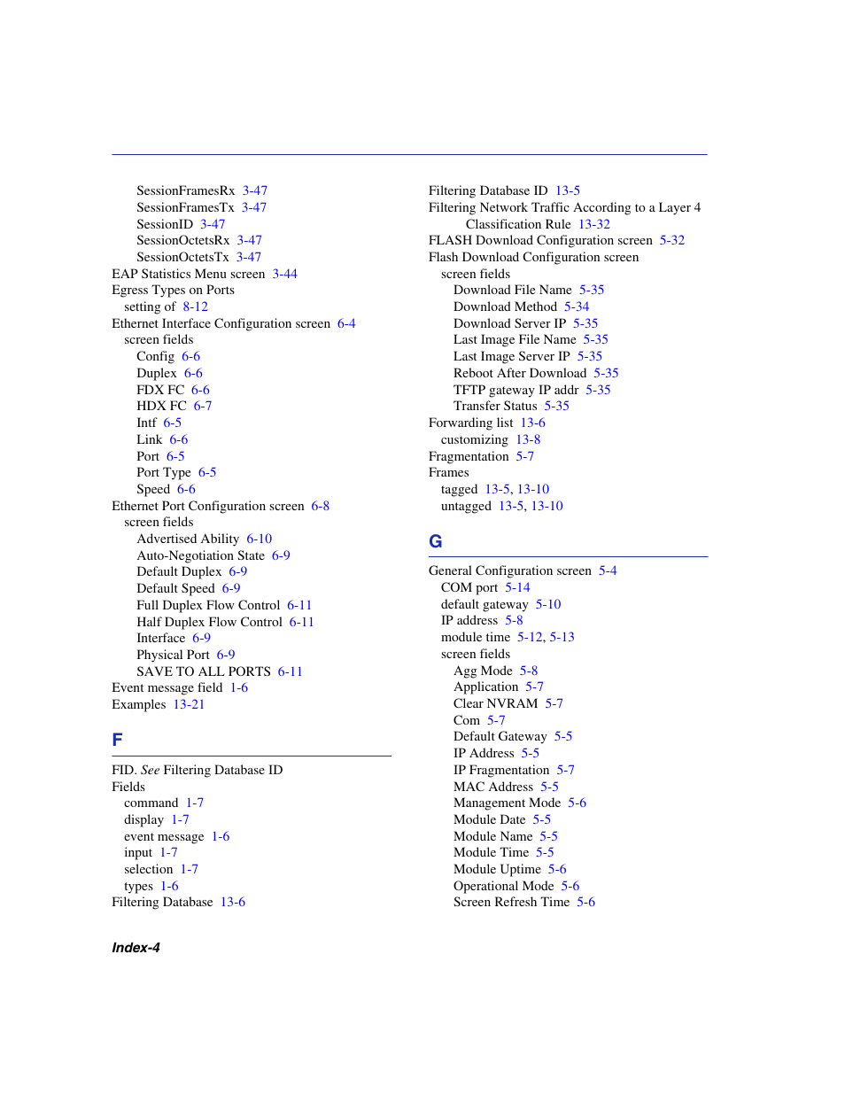Enterasys Networks 6H2xx User Manual | Page 420 / 430