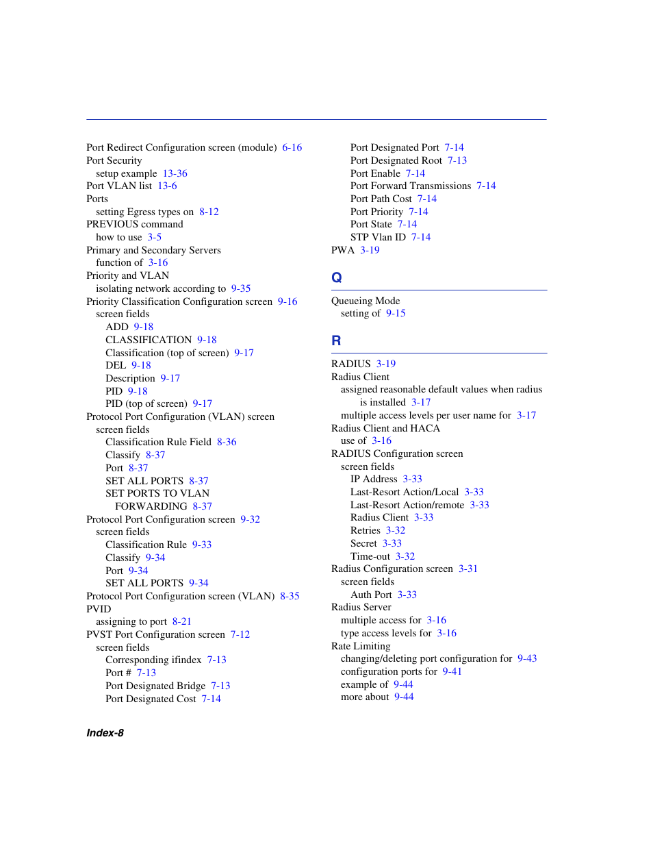 Enterasys Networks 6H2xx User Manual | Page 424 / 430