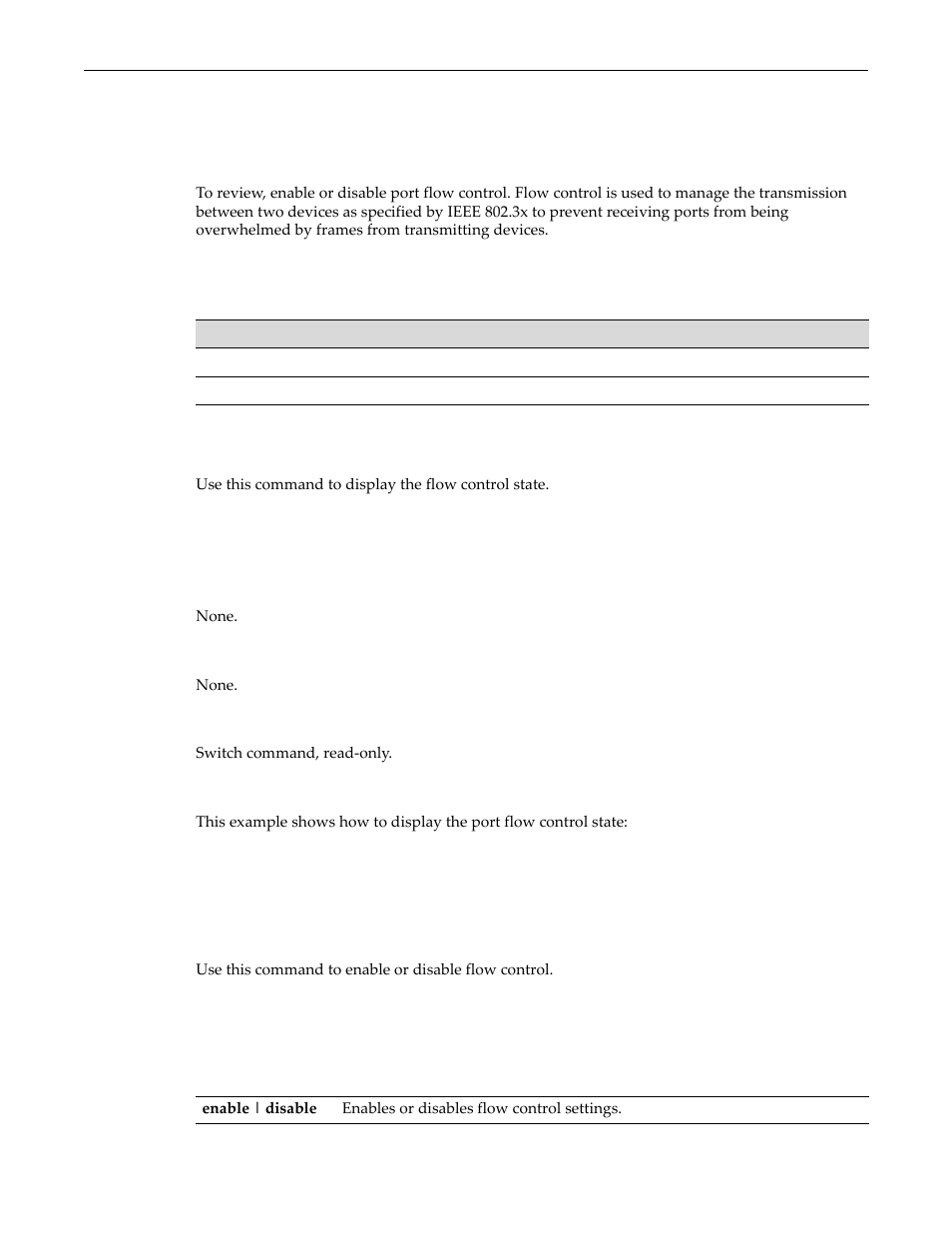 Setting flow control, Purpose, Commands | Show flowcontrol, Set flowcontrol, Setting flow control -19, Purpose -19 commands -19, Show flowcontrol -19 set flowcontrol -19 | Enterasys Networks D-Series User Manual | Page 145 / 540