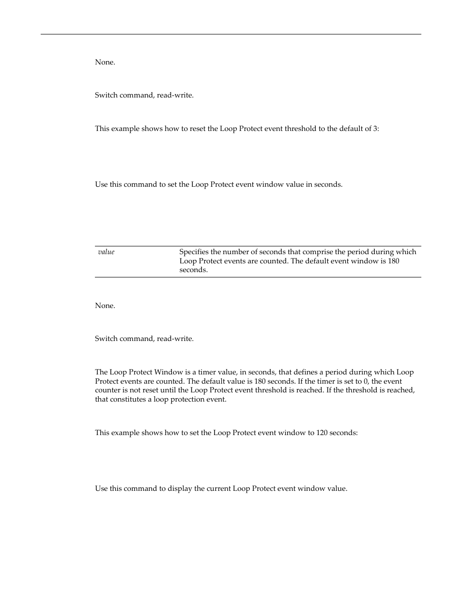 Set spantree lpwindow, Show spantree lpwindow | Enterasys Networks D-Series User Manual | Page 266 / 540