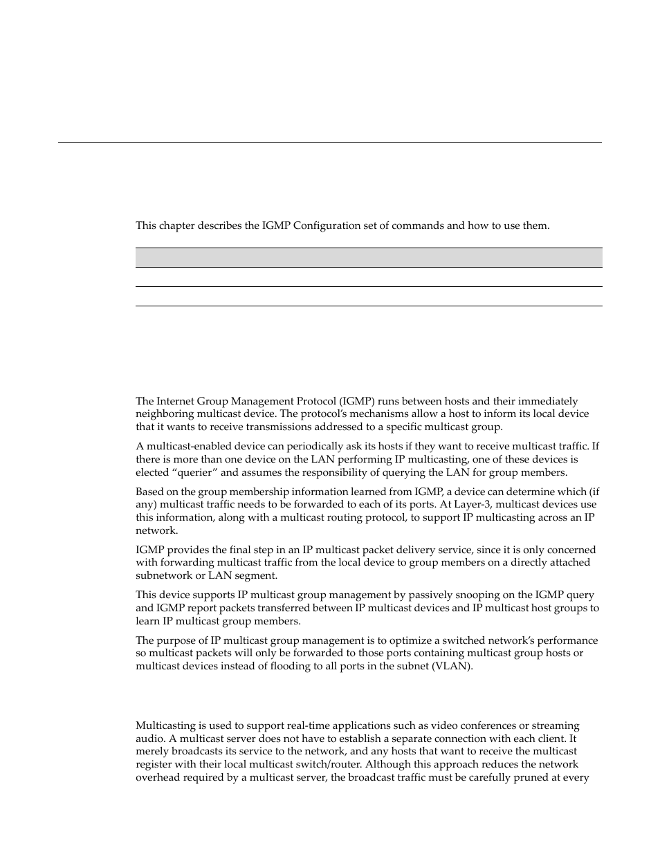 Igmp configuration, Igmp overview, About ip multicast group management | About multicasting, Chapter 13: igmp configuration, Igmp overview -1, Chapter 13 | Enterasys Networks D-Series User Manual | Page 363 / 540