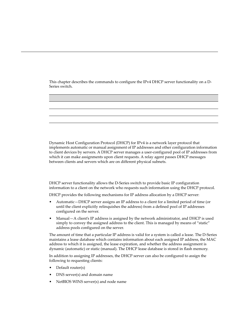 Dhcp server configuration, Dhcp overview, Dhcp server | Chapter 16: dhcp server configuration, Dhcp overview -1, Dhcp server -1, Chapter 16 | Enterasys Networks D-Series User Manual | Page 433 / 540