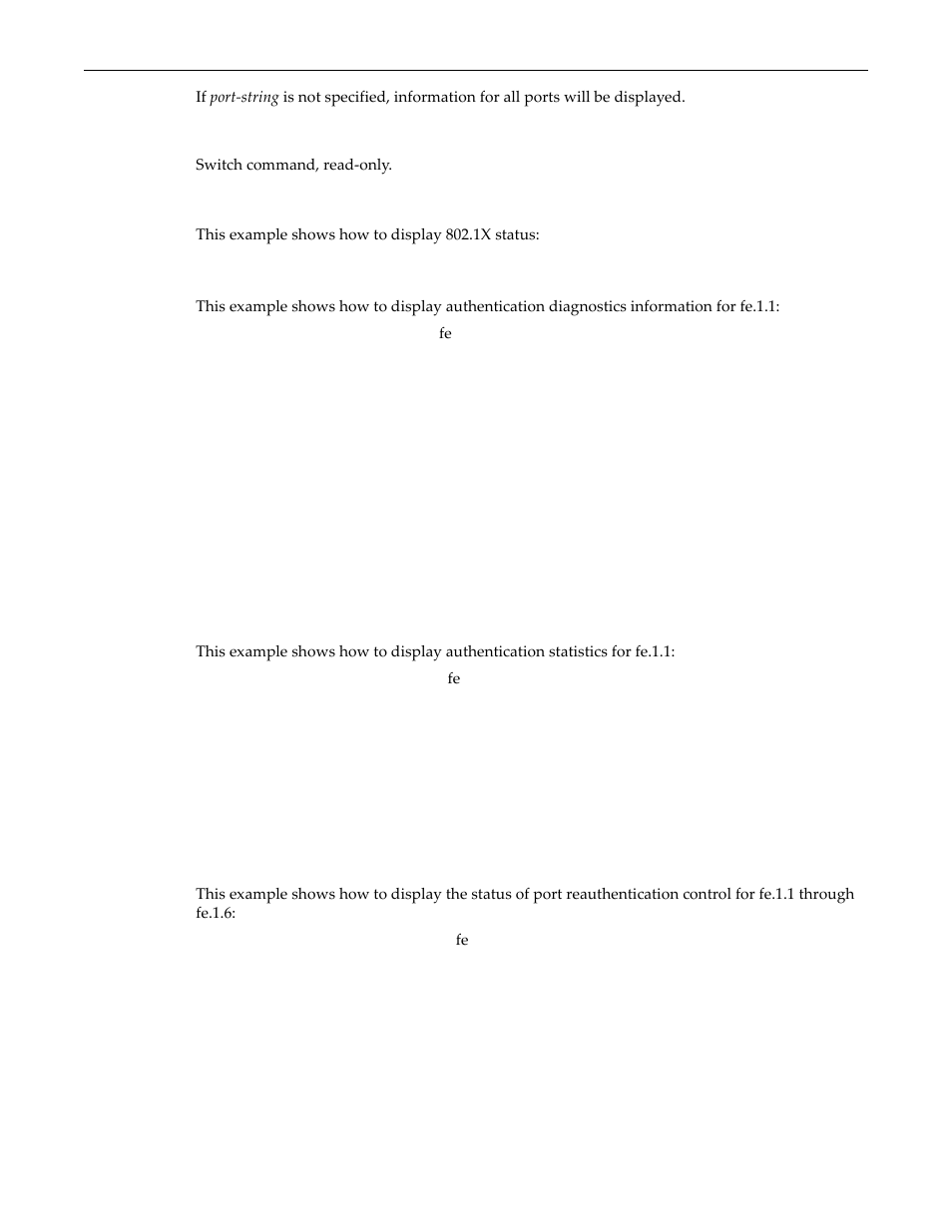 Mode, Examples | Enterasys Networks D-Series User Manual | Page 474 / 540