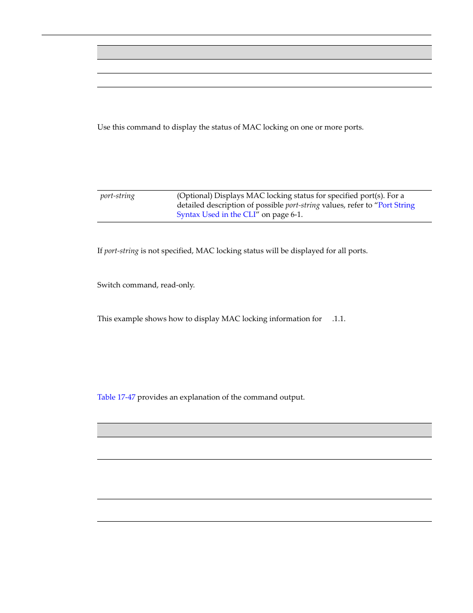 Show maclock, Show maclock -52, Show maclock output details -52 | Enterasys Networks D-Series User Manual | Page 514 / 540