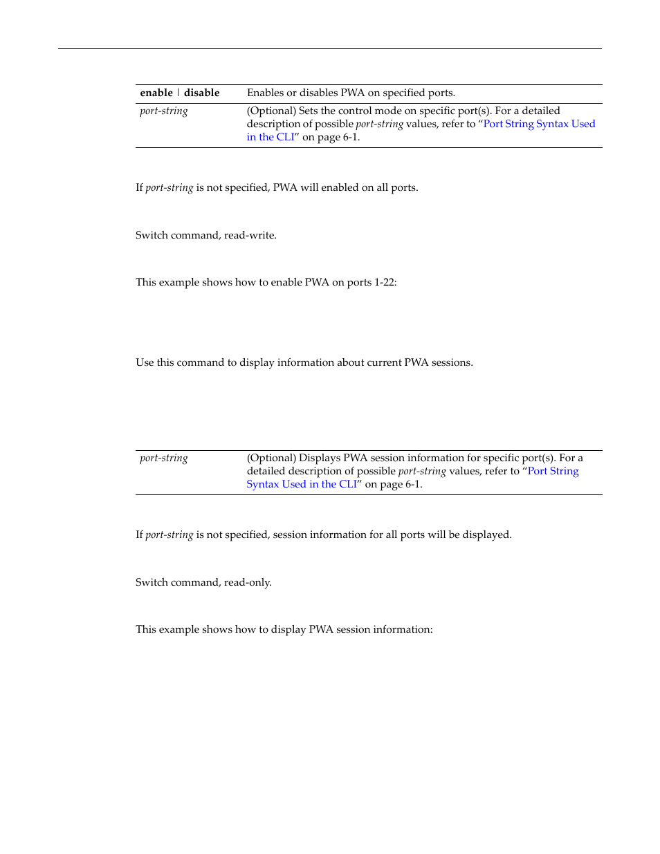 Show pwa session, Show pwa session -72 | Enterasys Networks D-Series User Manual | Page 534 / 540