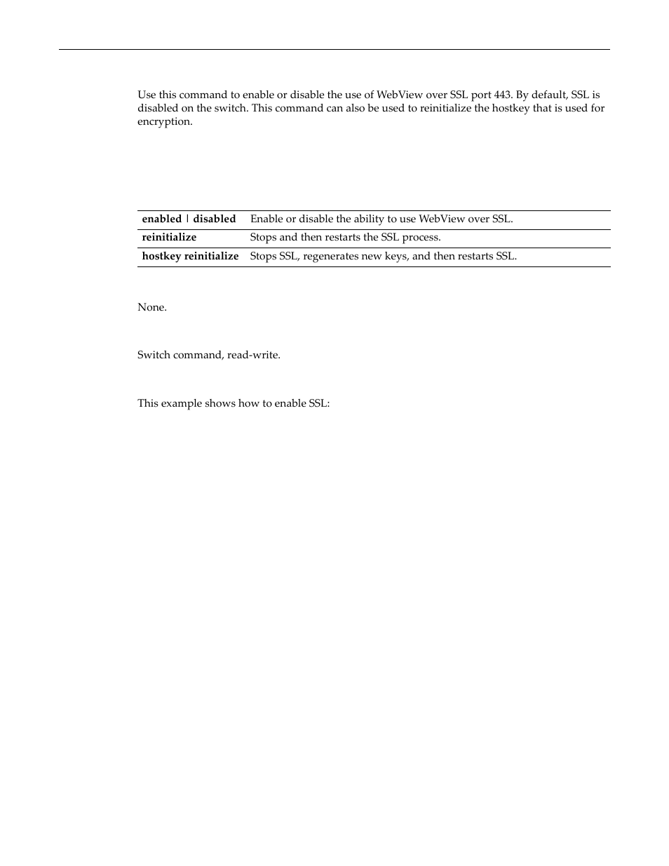 Set ssl, Set ssl -49 | Enterasys Networks D-Series User Manual | Page 87 / 540