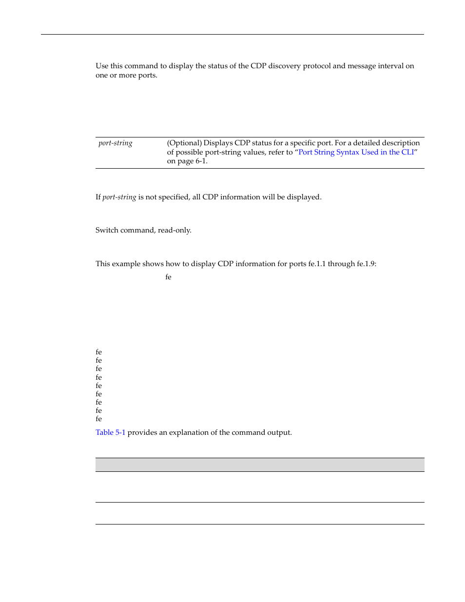 Show cdp, Show cdp -2, Show cdp output details -2 | Enterasys Networks D-Series User Manual | Page 98 / 540