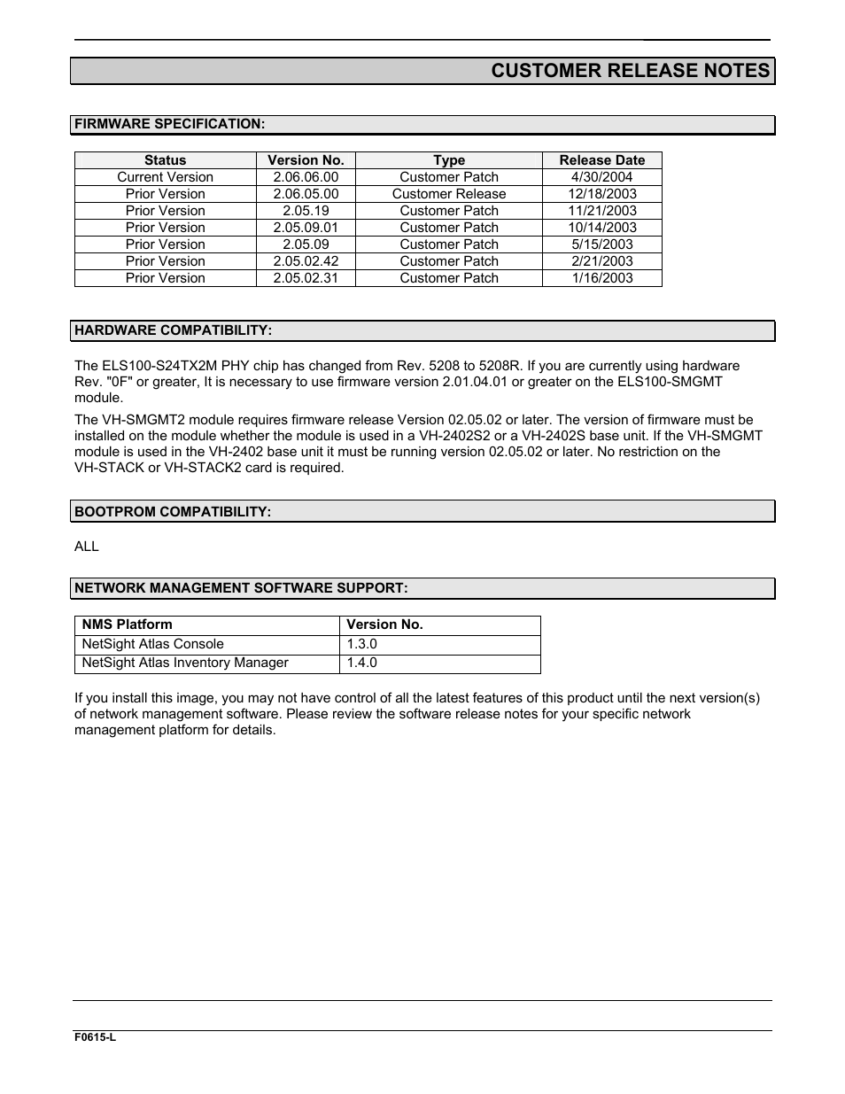 Enterasys Networks Enterasys Vertical Horizon VH-2402S User Manual | Page 2 / 7