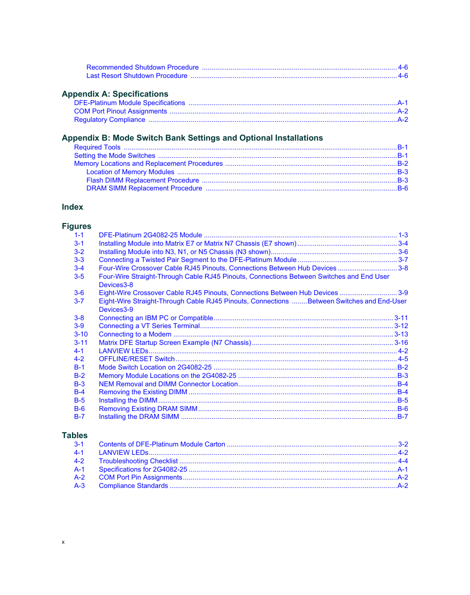 Enterasys Networks Enterasys Matrix 9034310-01 User Manual | Page 12 / 58