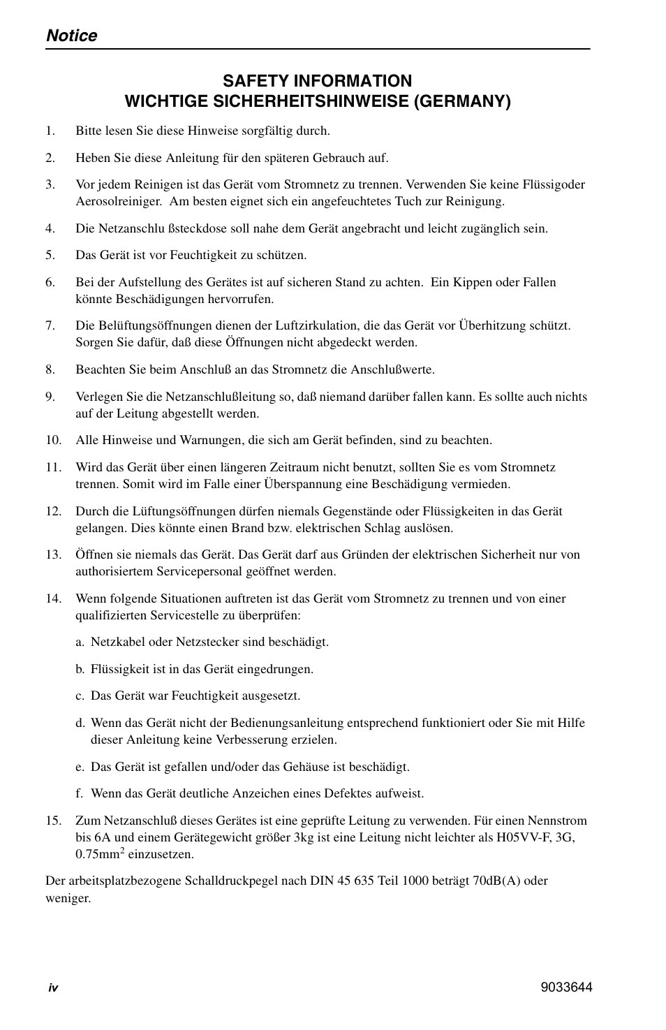 Notice | Enterasys Networks VH-2402S User Manual | Page 6 / 58