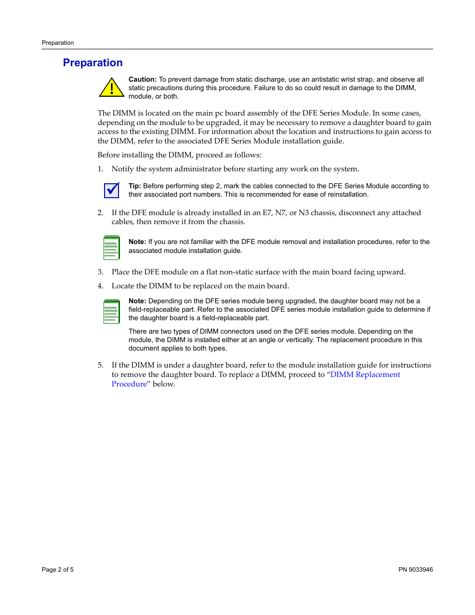 Preparation | Enterasys Networks DFE-256MB-UGK User Manual | Page 2 / 5